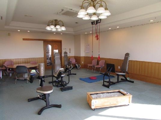 運動器具のある部屋