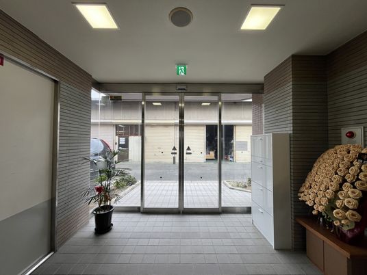 出入口の様子