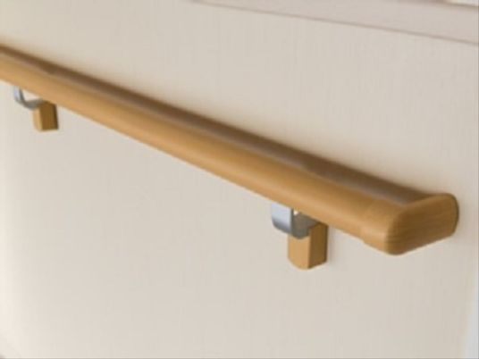 安全に配慮した手すり