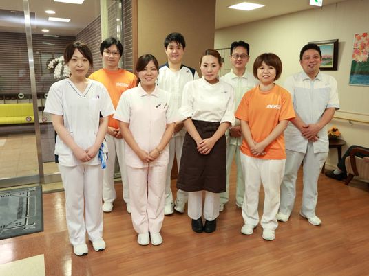 スタッフ集合のロビー