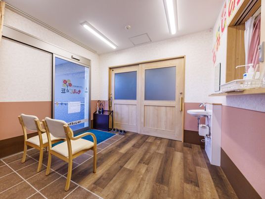 広々としたエントランス