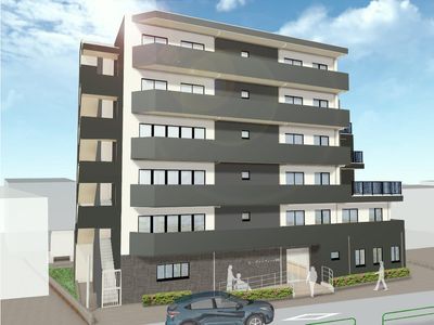 現代的な建物の外観
