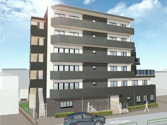 現代的な建物の外観