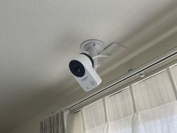 天井のカメラ