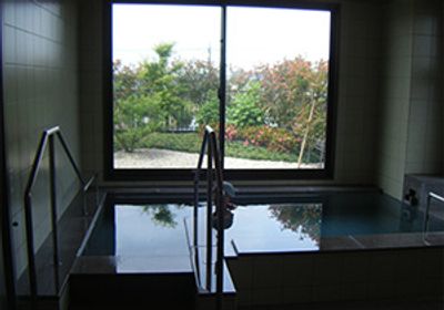 開放感のある浴室