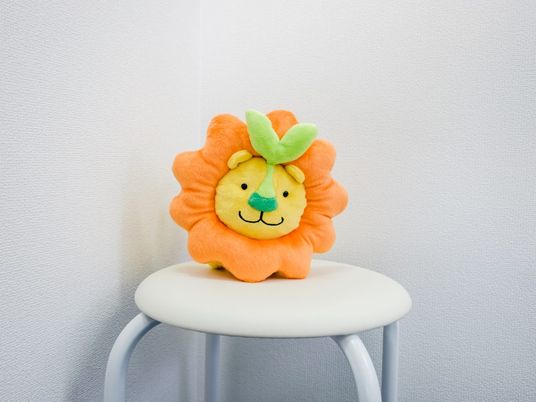 ぬいぐるみのある室内  