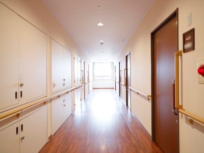 清潔な廊下の様子