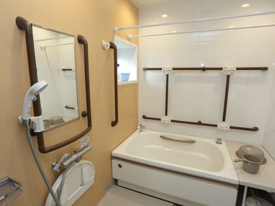 バリアフリーな洗面台