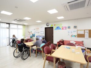 光あふれる共有スペース