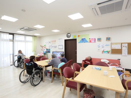 光あふれる共有スペース