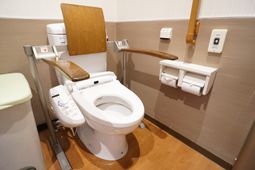 清潔感あるトイレ設備