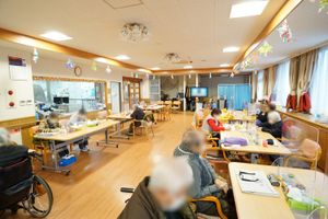 和やかな食堂風景