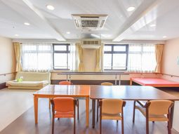 リビング風の共有スペース