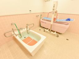 浴室設備が整っています