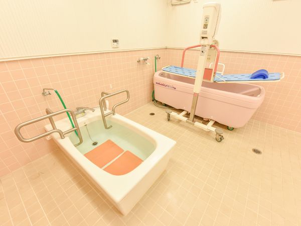 浴室設備が整っています