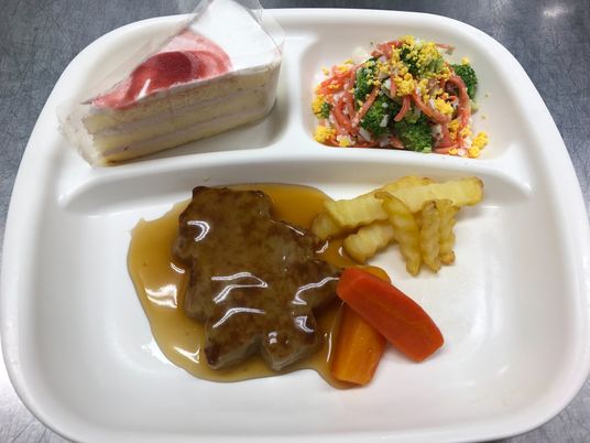 食事例のプレート