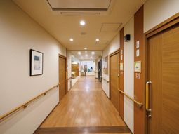 清潔な廊下の様子