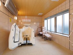 清潔な浴室設備