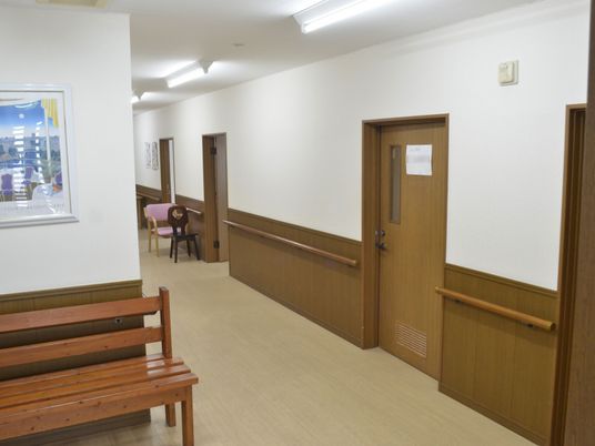 広々とした廊下