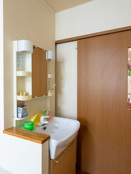 実用的な洗面台