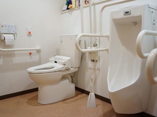 バリアフリーのトイレ設備