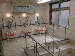 機能訓練用の洗面所