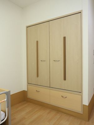 居室の整ったクローゼット