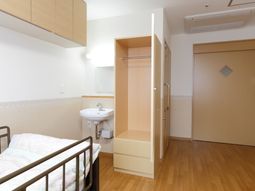 清潔な個室の居室