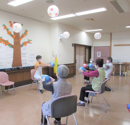 リハビリ中の様子