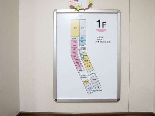 施設案内掲示図