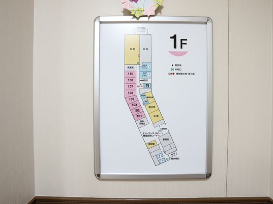 施設案内掲示図