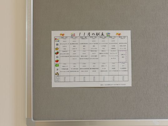 壁掛けのイベントカレンダー