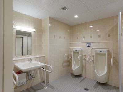 清潔なトイレ設備