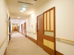 清潔感のある廊下