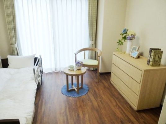 居心地の良い居室一角