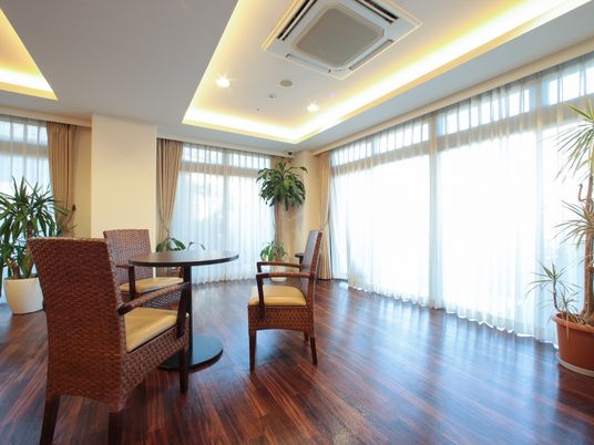 快適な共有ラウンジ空間