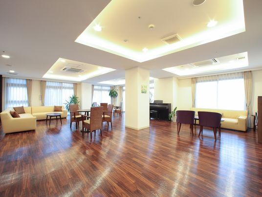 広々としたリビングスペース