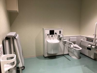 設備の整ったトイレ