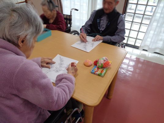 グループで活動する室内