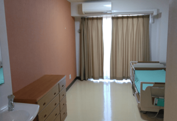 自然光が入る居室