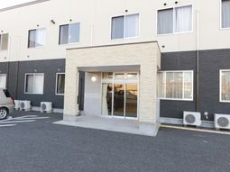 清潔感のあるエントランス