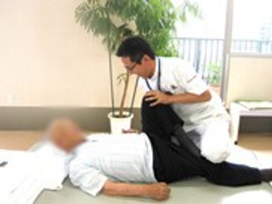 穏やかな機能訓練室