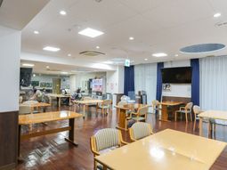 明るい共有スペース