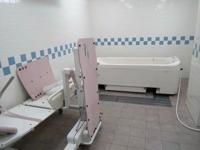 バリアフリーの設備浴室