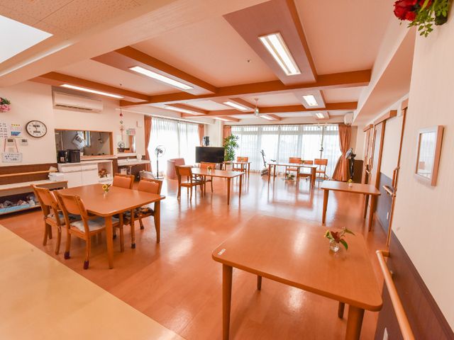 共用スペースでの憩いの場