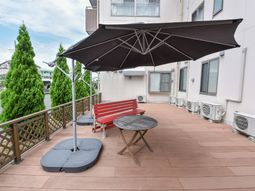 快適な屋外テラス