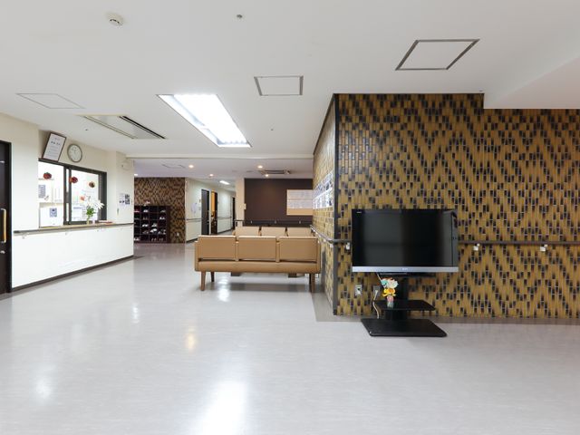 広々とした快適なロビー