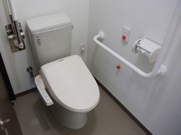 バリアフリートイレの一角