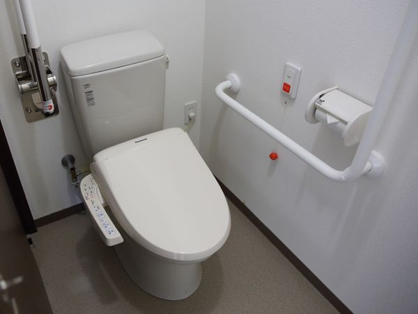 バリアフリートイレの一角