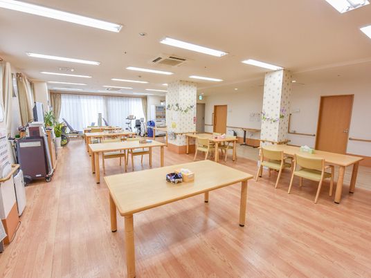 広々とした明るい活動室